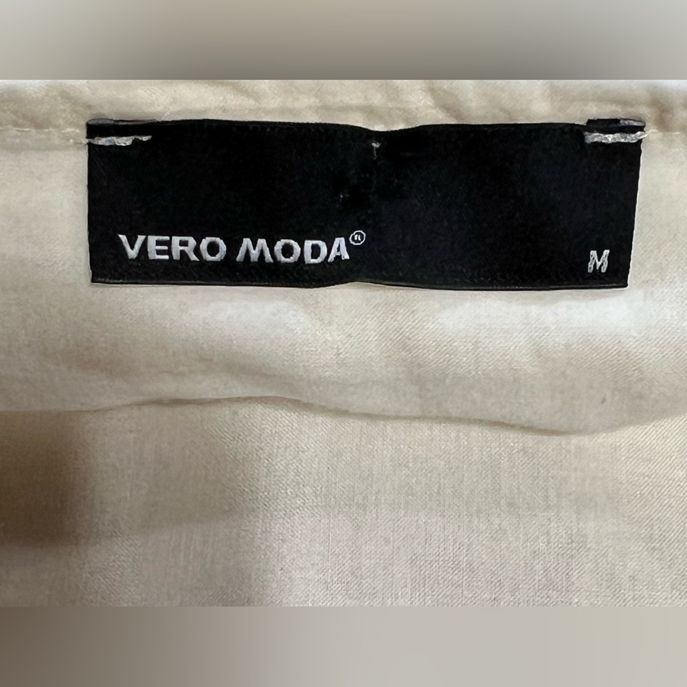 Eyelet lace buttercream midi full‎ a-line skirt cottagecore prairie boho y2k - Picture 11 of 14